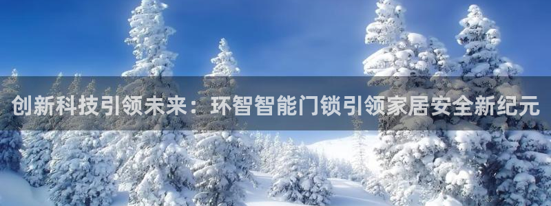 开丰娱乐登陆地址：创新科技引领未来：环智智能门锁引领家居安全