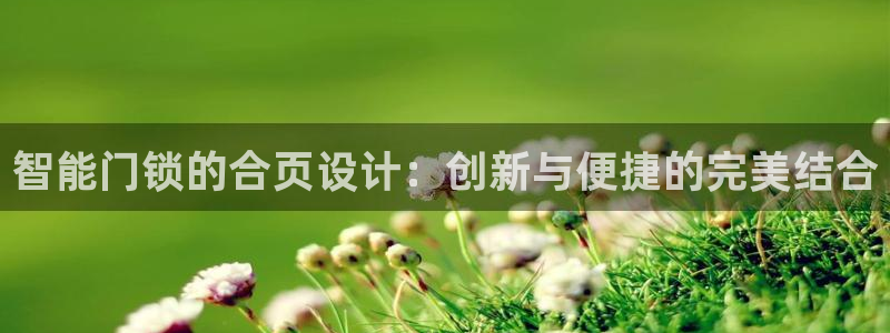 开丰娱乐最新活动：智能门锁的合页设计：创新与便捷的完美结合