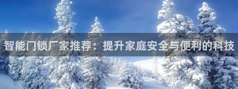 开丰娱乐地址：智能门锁厂家推荐：提升家庭安全与便利的科技