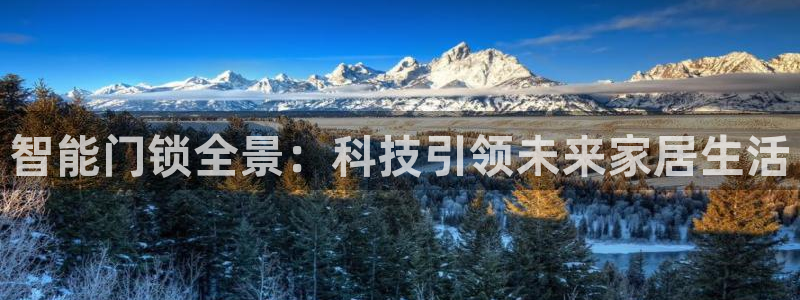 开丰娱乐官网电话：智能门锁全景：科技引领未来家居生活
