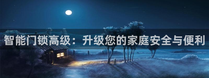 开丰娱乐平台登录网址：智能门锁高级：升级您的家庭安全与便利